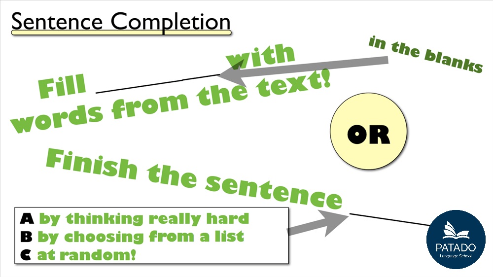 Định hướng cách làm Reading IELTS General Task type 8 – Sentence completion