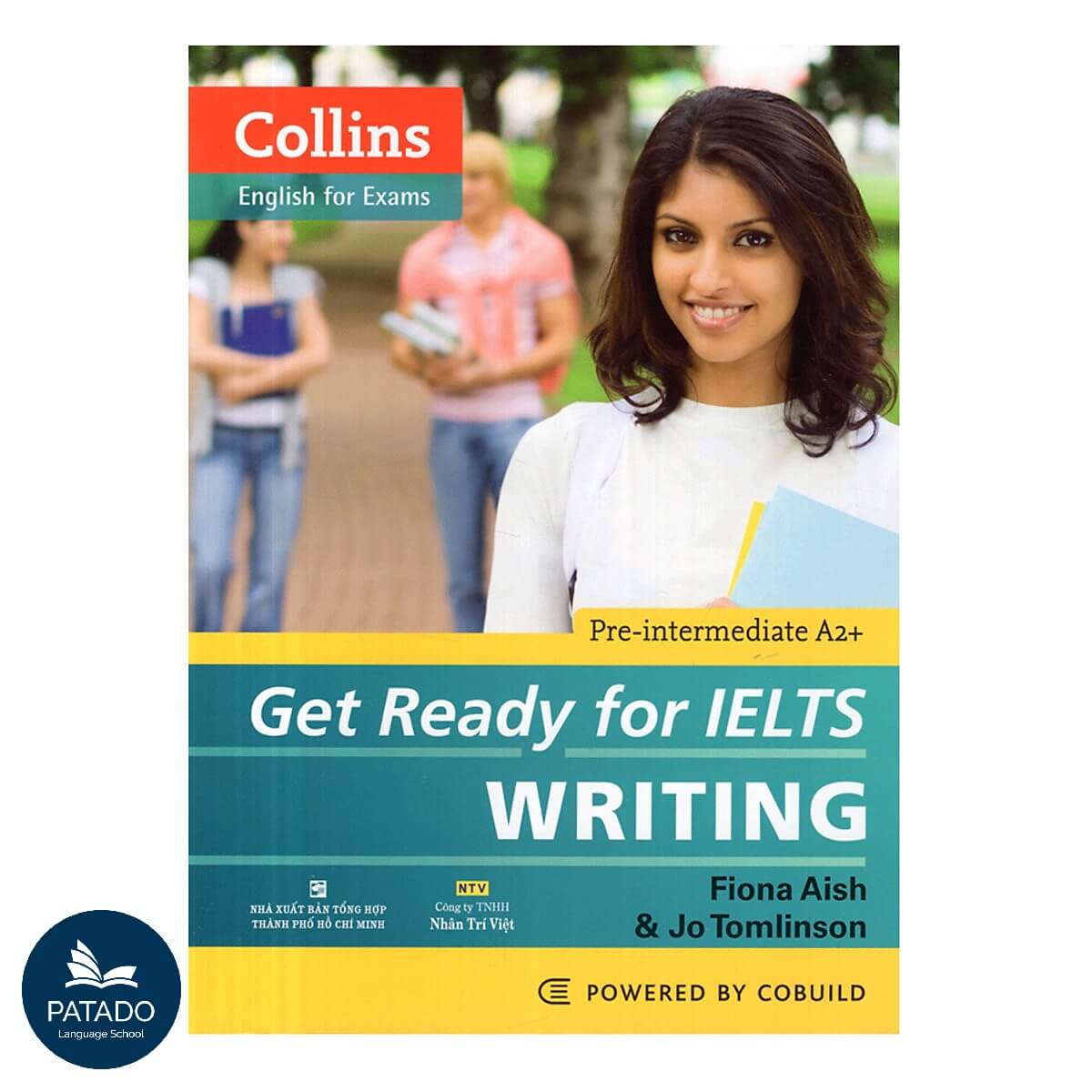 Get ready book. Get ready for IELTS writing. Collins writing for IELTS. Collins English for Exams. Collins books for IELTS.