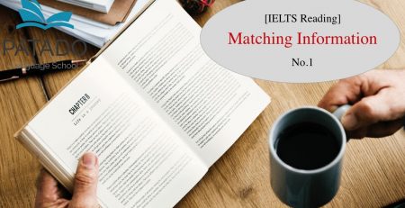 IELTS Reading Matching Information