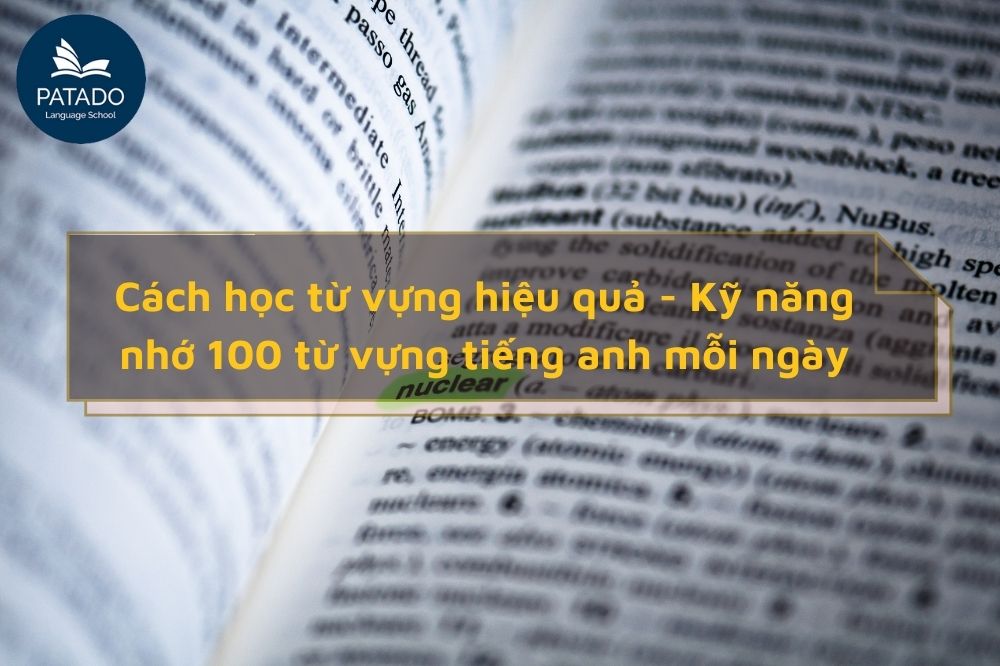 Kỹ Năng Nhớ 100 Từ Vựng Tiếng Anh Mỗi Ngày 100-tu-vung-moi-ngay-patado-min