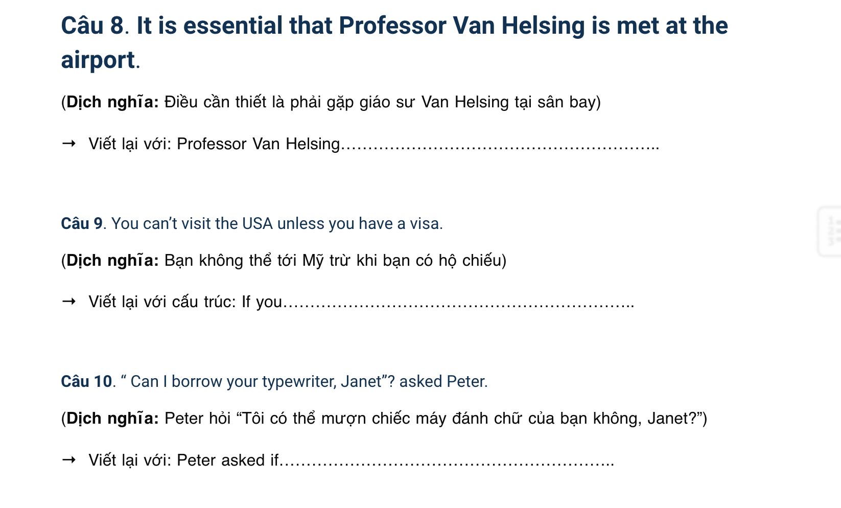 it is essential that professor van helsing is met at the airport